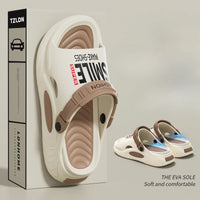 Outdoor Women and Mens Summer 2025 Men's Slippers EVA Lightweight Slides Indoor Leisure Beach Shoes Comfort Soft Men's Slippers - Buy online at  Vibe In Cart.