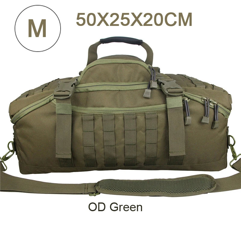 Outdoor Polyester Tactical Backpack, 30L 50L 80L