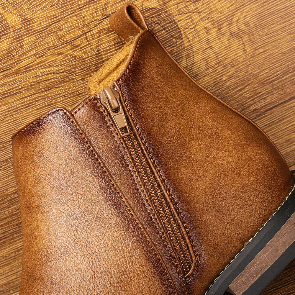 Size 7~13 Men Chelsea Boots  Ankle Boots soft leather Men Boots - Buy online at  Vibe In Cart.