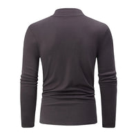 1/2piece Autumn And Winter Men's Semi High Neck Fashionable Base Long Sleeved Top Solid Color Casual Sports Fitness Warm T-shirt - Buy online at  Vibe In Cart.