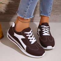 2025 Spring New Women Sneakers Comfortable Outdoor Fashion Versatile Flat Casual Sneakers Lace Up Women Sports Shoes Plus Size - Buy online at  Vibe In Cart.