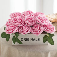10~100pcs Rose Artificial Flowers Foam Fake Roses Wedding Bouquets Centerpieces Mothers Day Valentines Gifts Party Decoration - Buy online at  Vibe In Cart.