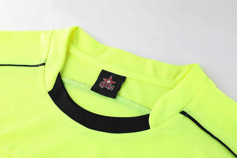 Top Quality Soccer Referee Uniform #112 Football Set Men‘s Jersey Shorts - Buy online at  Vibe In Cart.