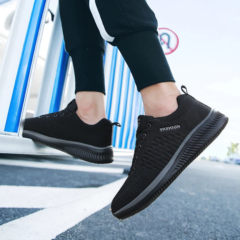 Men Running Shoes Breathable Light Comfortable Men's Casual Shoes Tenis Outdoor Slip On Walking Sneakers - Buy online at  Vibe In Cart.
