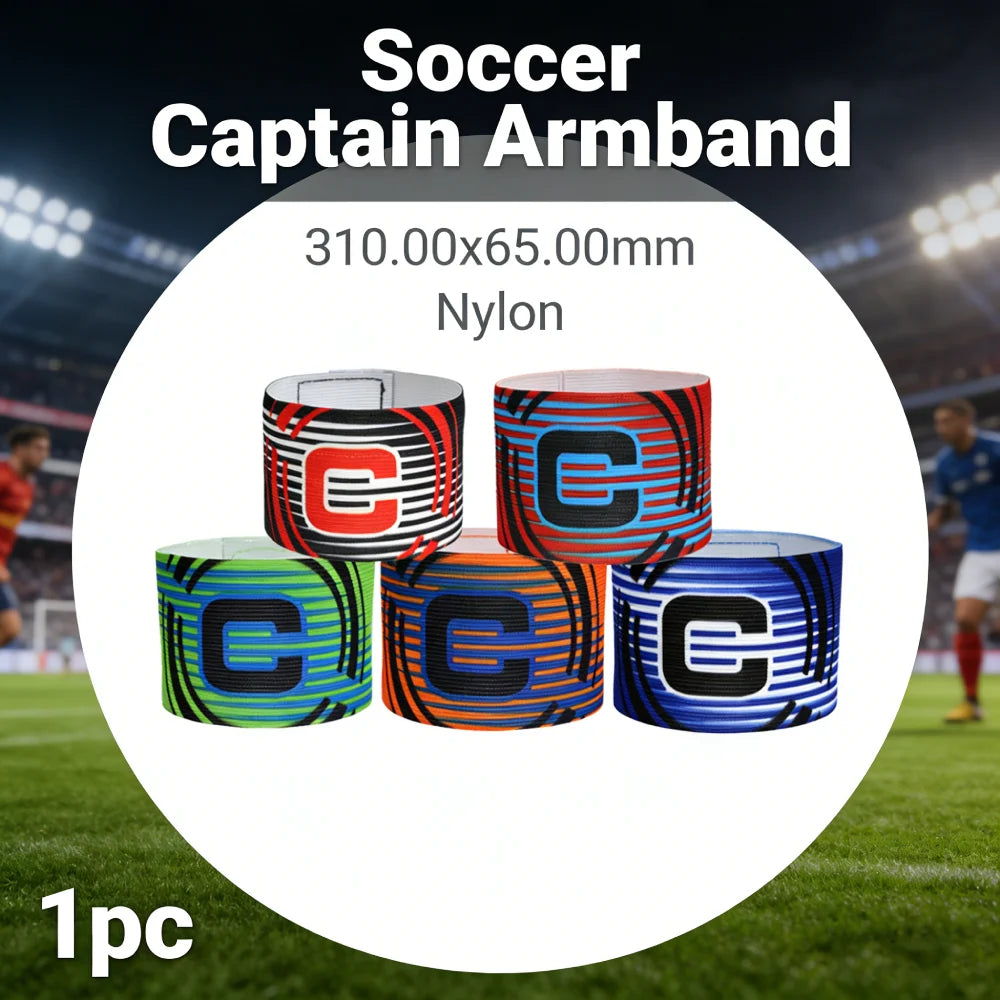 Football Captain Armband Adjustable Basketball Player Band Breathable Strong Adhesion Team Sports Accessories - Buy online at  Vibe In Cart.