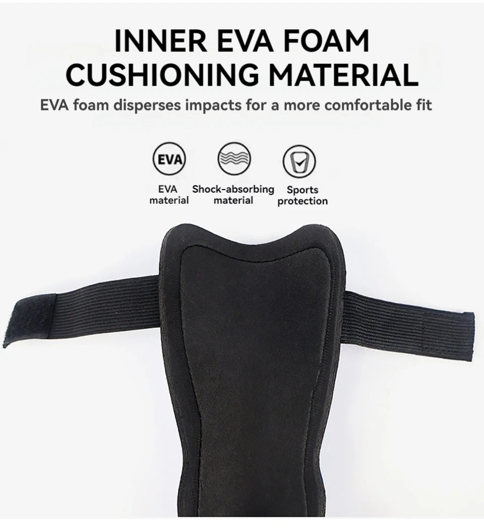 Impact Resistant Football Shin Pads with EVA and PP Material