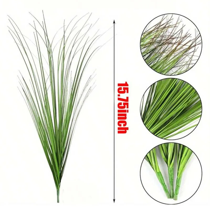 12Pcs Artificial Onion Grass Fake Greenery for DIY Wedding Venue Home Decor Potted Ornament Fake Plant Outdoor Garden Decoration - Buy online at  Vibe In Cart.