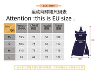 Women's Tennis Dress with Shorts Golf Wear Sports Female Clothing Badminton Club Pickle Ball Woman Outfits White Sportswear