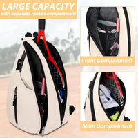 Oxford Tennis and Badminton Bag Outdoor Sports Training Shoulder Tennis Bag Pick Ball Paddle Backpack Crossbody Bags - Buy online at  Vibe In Cart.