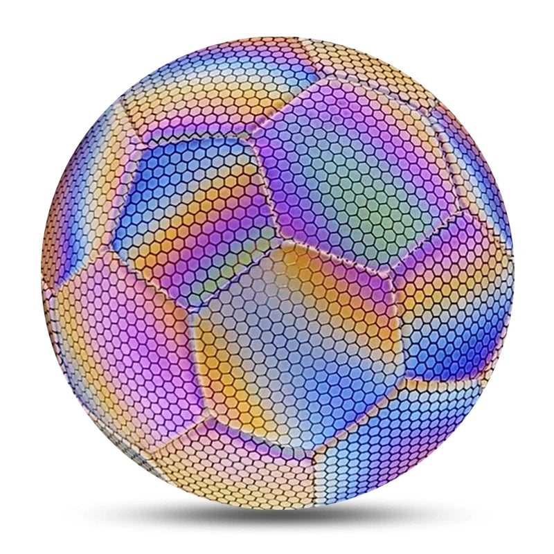 2026 Reflective Football Standard Size 5 Size 4 Indoor Outdoor Training Colorful Soccer Ball High Quality PU Match Game futbol - Buy online at  Vibe In Cart.