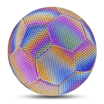 2026 Reflective Football Standard Size 5 Size 4 Indoor Outdoor Training Colorful Soccer Ball High Quality PU Match Game futbol - Buy online at  Vibe In Cart.