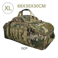 Outdoor Polyester Tactical Backpack, 30L 50L 80L