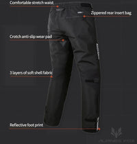 Winter Waterproof Motorcycle Overpants Quick Release Touring Moto Pants Men's Warm Windproof Motorbike Trousers CE Kneepads - Buy online at  Vibe In Cart.