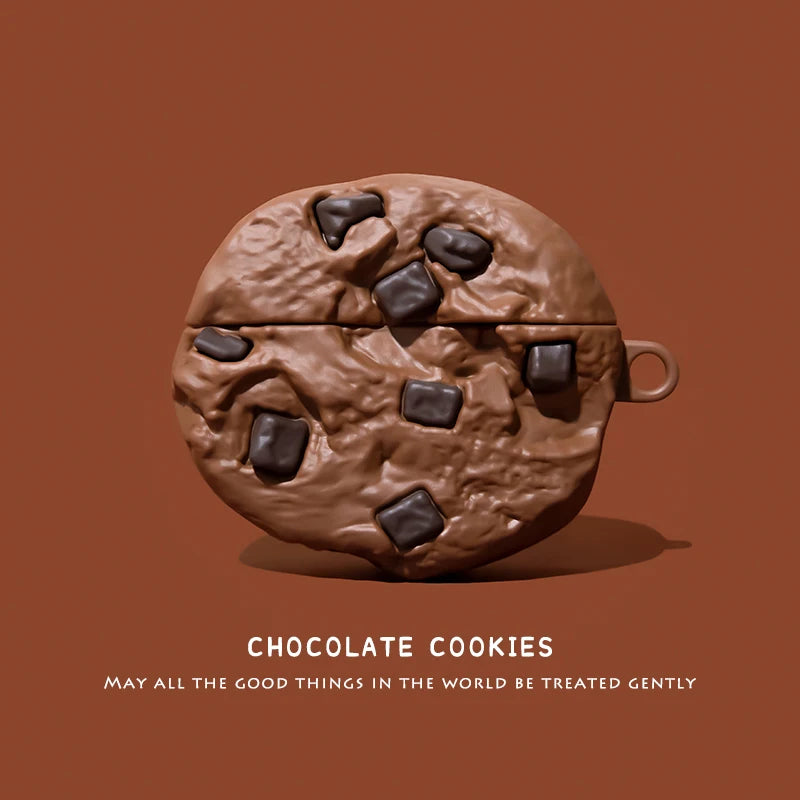 Silicone Protective Cover for Earphone Charging Case with Cartoon Theme