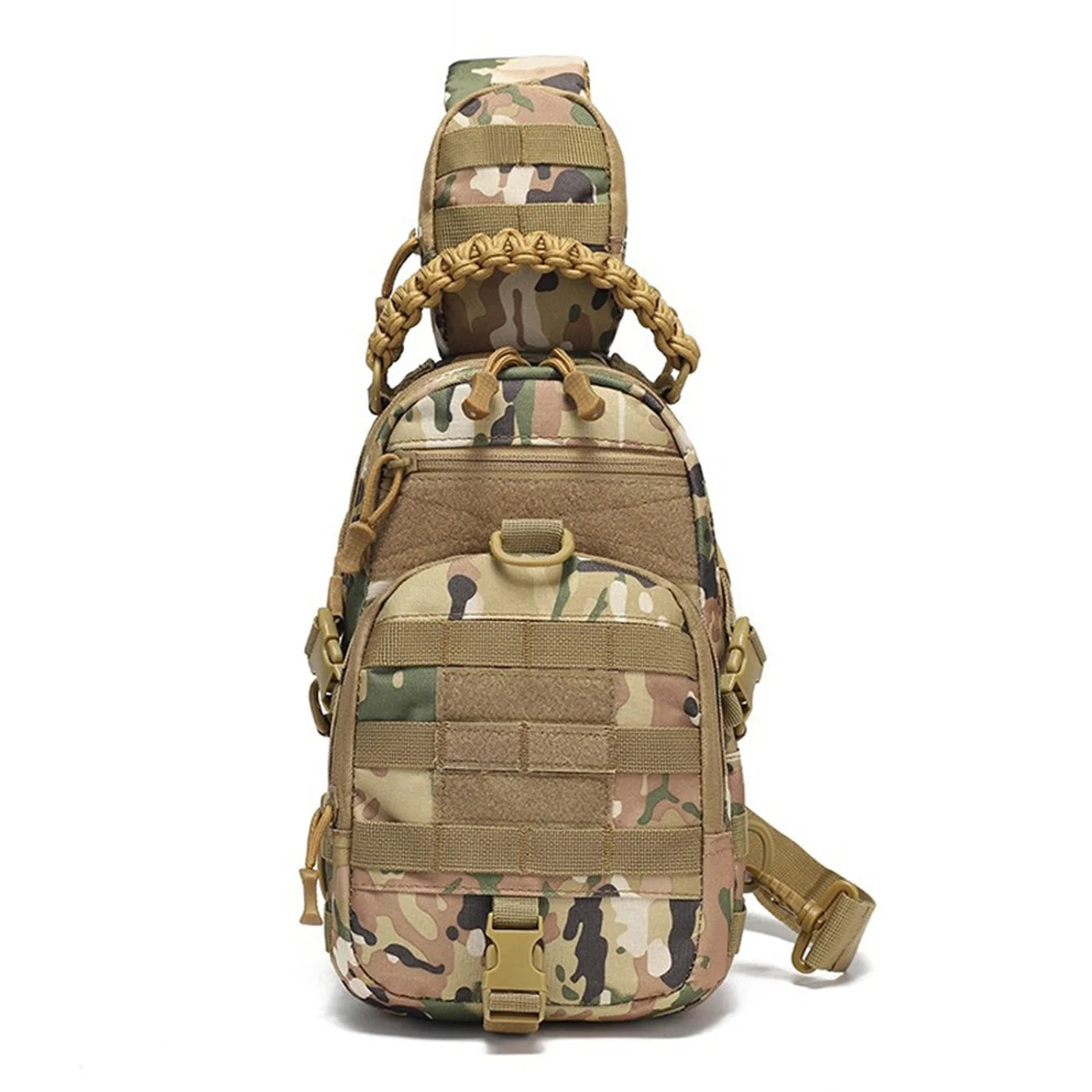 Camping Chest Bag Tactical Backpack for Men Sports Shoulder Outdoor Hiking Climbing Cycling Fishing MOLLE Sling EDC Fanny Pack - Buy online at  Vibe In Cart.