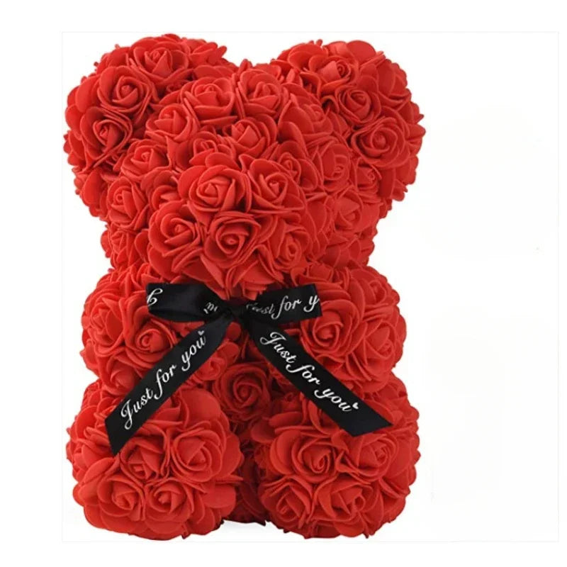 New Artificial Flower Eternal Rose Teddy Bear for Mom Mother's Day Birthday Valentine's Day Anniversary Gifts & Artificial Decor - Buy online at  Vibe In Cart.