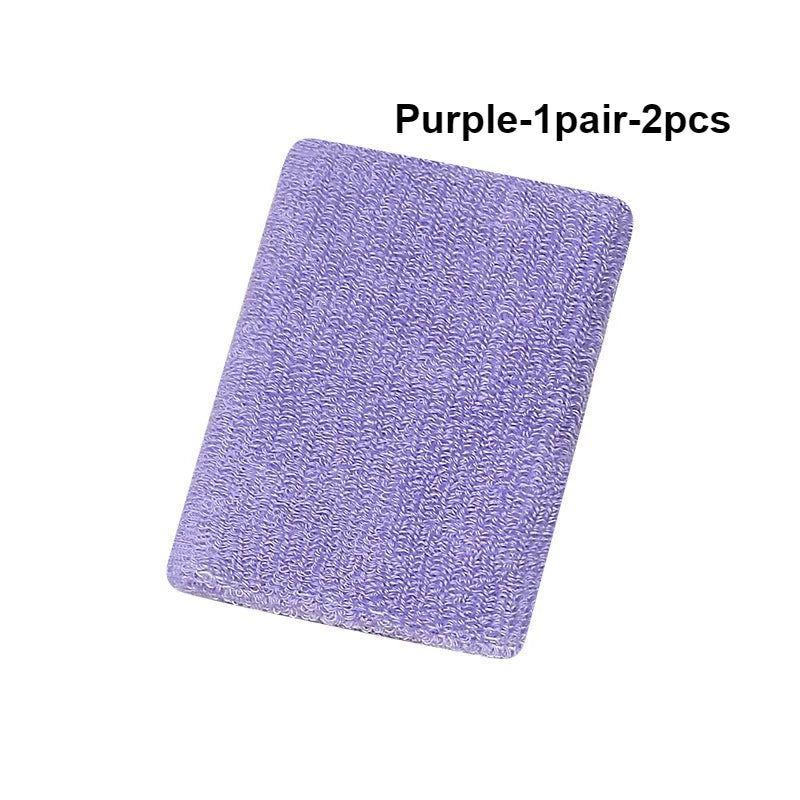 Wrist Sweatbands Breathable Nylon 1 Pair For Tennis Basketball Running