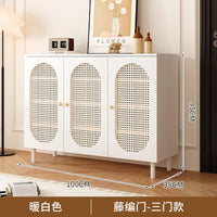 Modern Wooden Vertical Shoe Cabinet with Adjustable Shelves