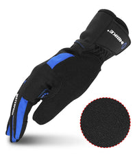 Winter Cycling Gloves For Men And Women Warm Fleece Waterproof Touchscreen