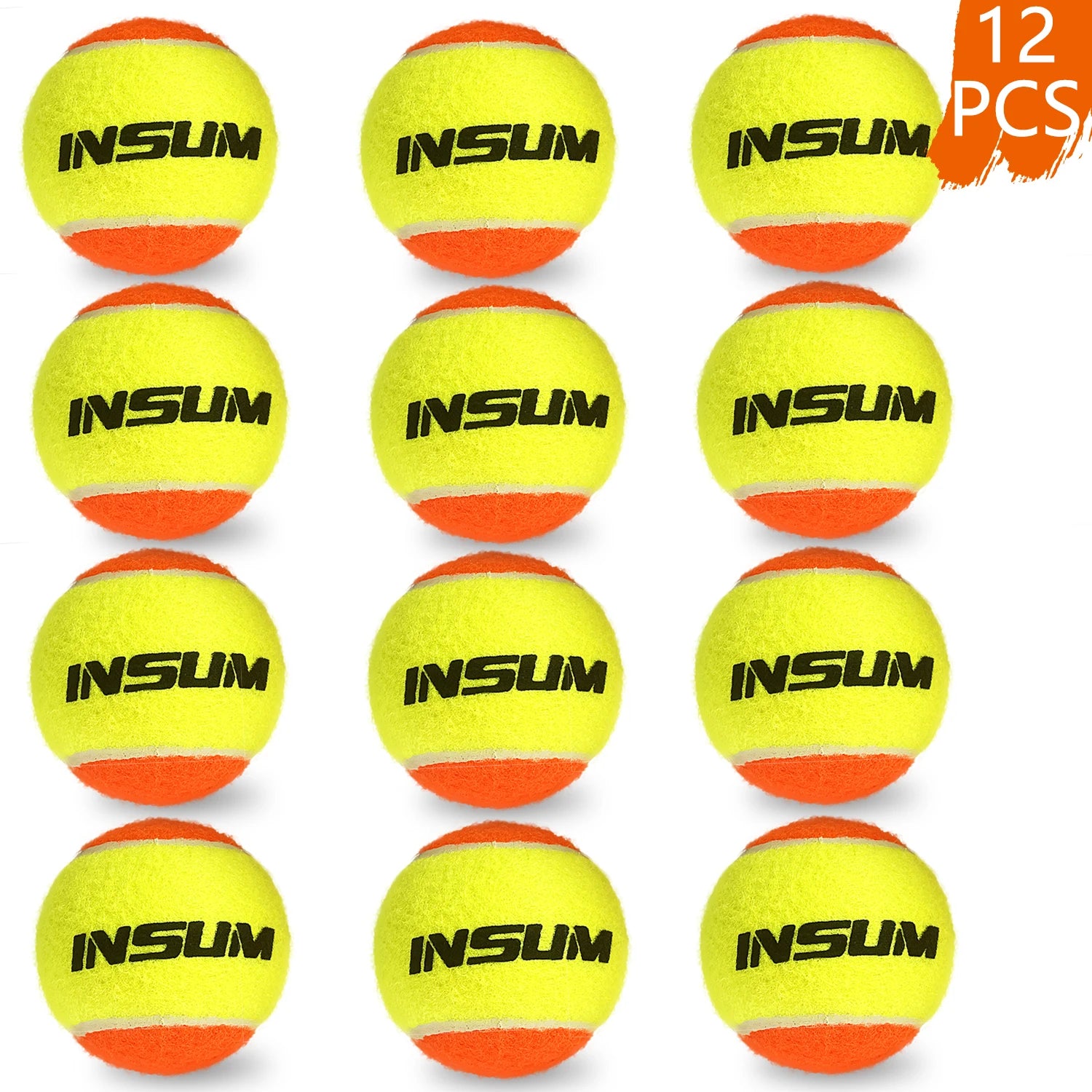 Beach Tennis Ball 2/6/16/25Pcs ITF Approved Stage 2 Sand Court Balls for Beach Tennis50% Low Compression for Beginners PET Dog - Buy online at  Vibe In Cart.