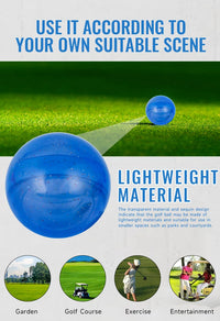 Caiton 1pc 3-Layer Park Golf Ball – Outdoor Elastic Practice, 5 Colors (Yellow/Blue/Green/Orange/Red), for Leisure & Beginners - Buy online at  Vibe In Cart.