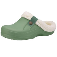 Waterproof Plush Lined Slippers for Indoor and Outdoor Use