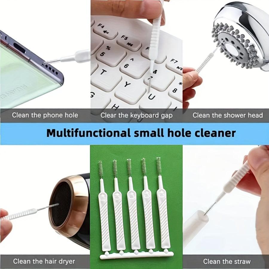 5/12/9/18pcs Phone & Computer Cleaning Kit with Charging Port/Speaker Hole Brush, Keyboard, Portable Mini Plunger for Smartphone, Tablet, Shower Head Unclogging - Plastic/Metal Device Maintenance Tool (Dust Plug & Cloth) - Buy online at  Vibe In Cart.