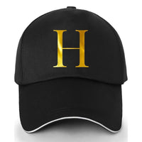 Adjustable Polyester Baseball Cap with Letter Embroidery