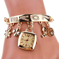 Women'S Bracelet Watch LOVE Quartz Watch Flower Decor Tonneau Dress Watch Ladies Exquisite Casual Watch Anniversay Birthday Christmas New Year Gifts - Buy online at  Vibe In Cart.