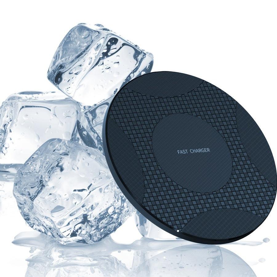 Upgraded Fast Wireless Charger, Compatible with iPhone 17/16/15/14/13/12/11/8 Series, S25/S24/S23/S22/S21/S20/S10/S9/S8/S7/S6 Series, 20/10/9/8/5 Series, Slim Design for Bedside & Office Desk - Buy online at  Vibe In Cart.