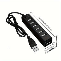 USB 2.0 Extension Adapter, Switch-Controlled 7-Port, 5V Operating Voltage, Compatible with Tablets and USB-Powered Devices - Buy online at  Vibe In Cart.