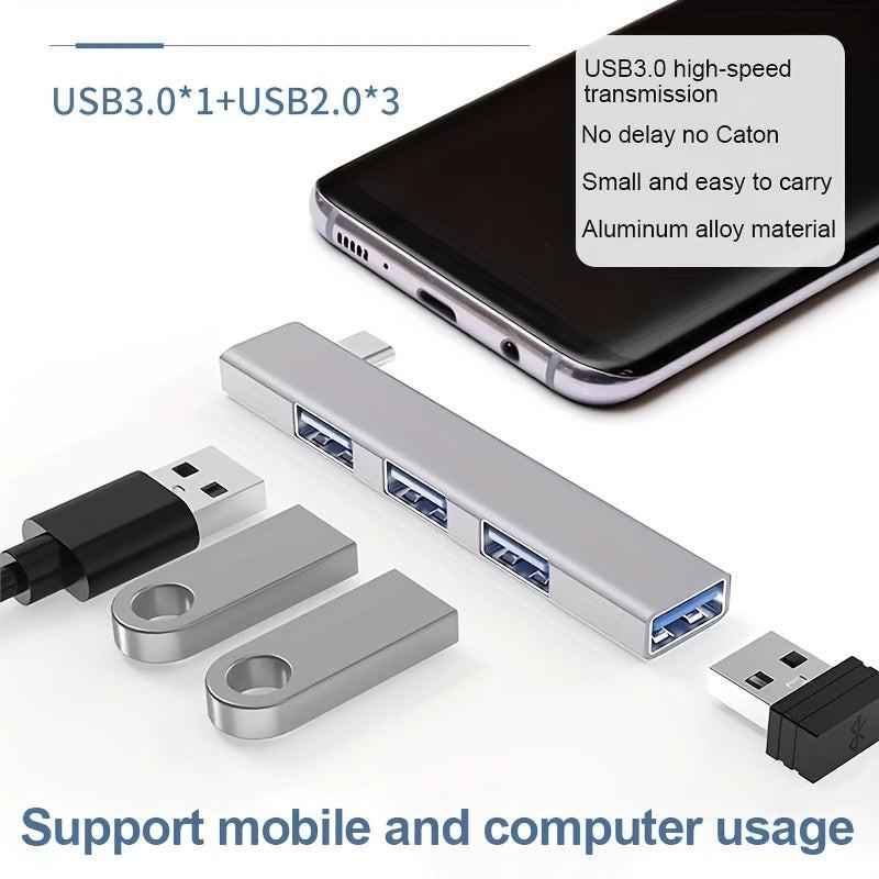 MAGIC BLOCK Compact USB Hub, Fast Charging USB-Powered Expansion Dock with Side Plug, Compatible with PC, Tablet, Smartphone, Flash Drives, Keyboards, Mice, Space-Saving Design for Home/Office, Compact Travel Accessories, 5 S - Buy online at  Vibe In Cart.