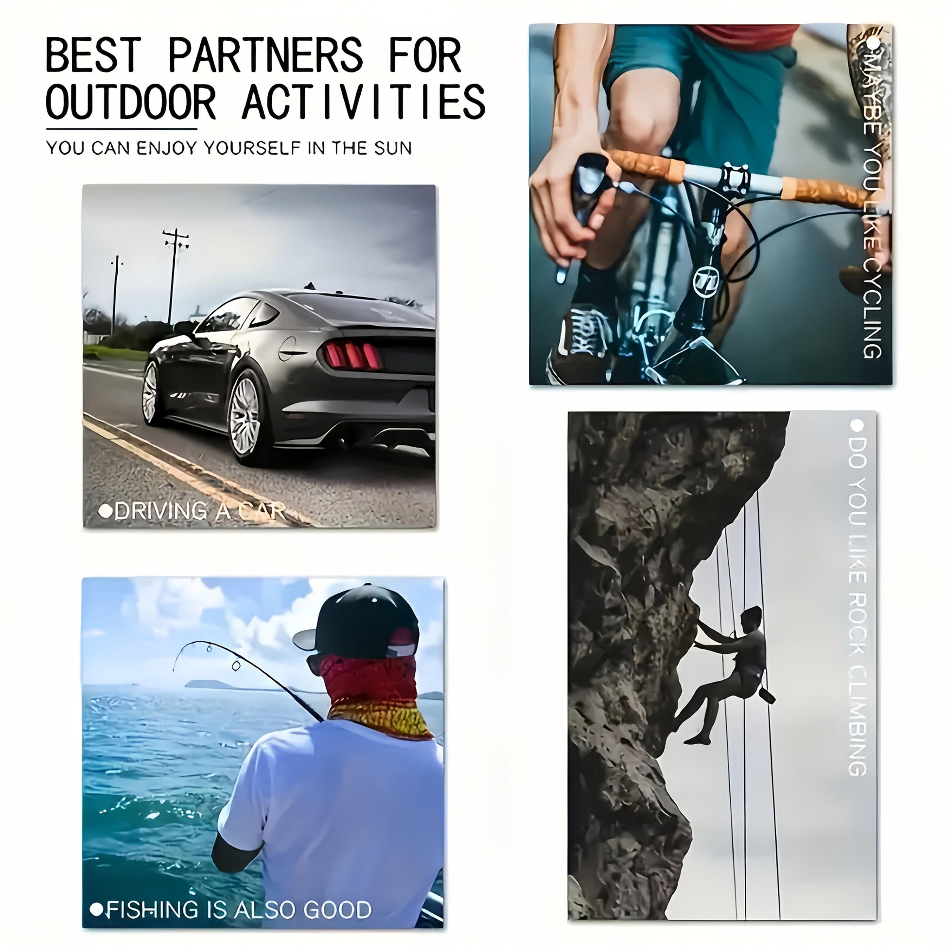 4 Pairs Of Fashionable Polarized Men'S Glasses, Suitable For Summer Cycling, Sports, Leisure, Outdoor Fishing, Driving, And Daily Commuting - Buy online at  Vibe In Cart.