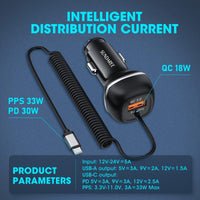 USB C 51W Super Fast Car Charger - Buy online at  Vibe In Cart.