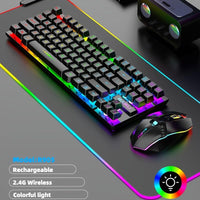 Unleash Wireless Freedom: 10m 2.4G Stable Connection for Ultimate Flexibility.Double The Power: 2000mAh Keyboard & 500mAh Mouse with Fast Type-C Charging.Dynamic RGB Immersion: Breathing Modes & Stunning Rainbow Effects.Compa - Buy online at  Vibe In Cart.