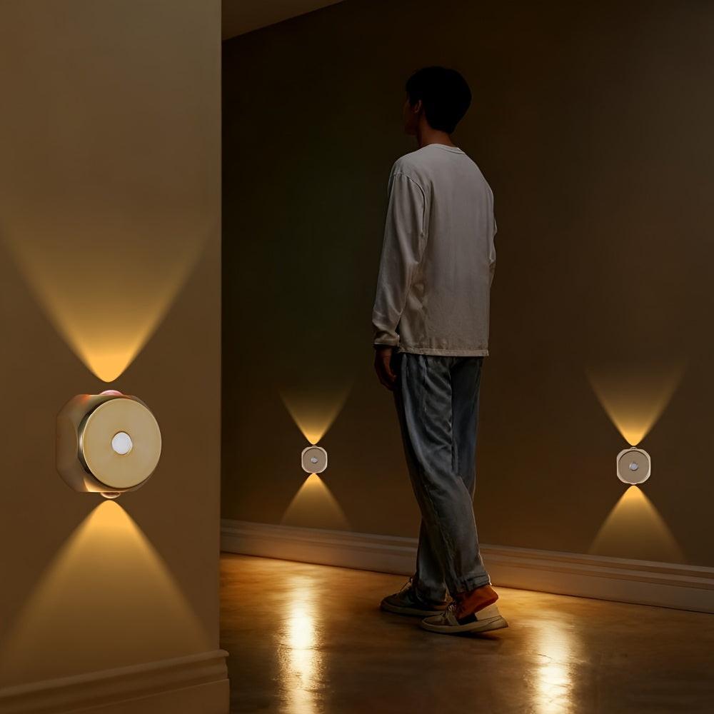 1pc Motion Sensor Light with USB Charging, Two-Way Switch, Adjustable Brightness & Color, Battery-Powered (), Freestanding Wall-Mounted Design for Entryway - Buy online at  Vibe In Cart.