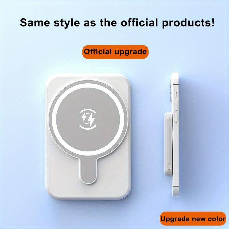 10000mAh Wireless Magnetic Portable Power Bank with Fast Charging