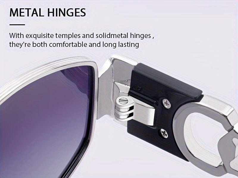 Vintage Oval Narrow Frame Sunglasses for Women and Men, Hexagonal Golden Metal Sunglasses with UV Protection - Buy online at  Vibe In Cart.