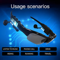 Smart Glasses With Wireless Earphones - Stylish, Atmospheric, Music And Calls, Stereo, Anti-glare, Suitable For Driving, Sports, Outdoor, Couple Gifts - Buy online at  Vibe In Cart.