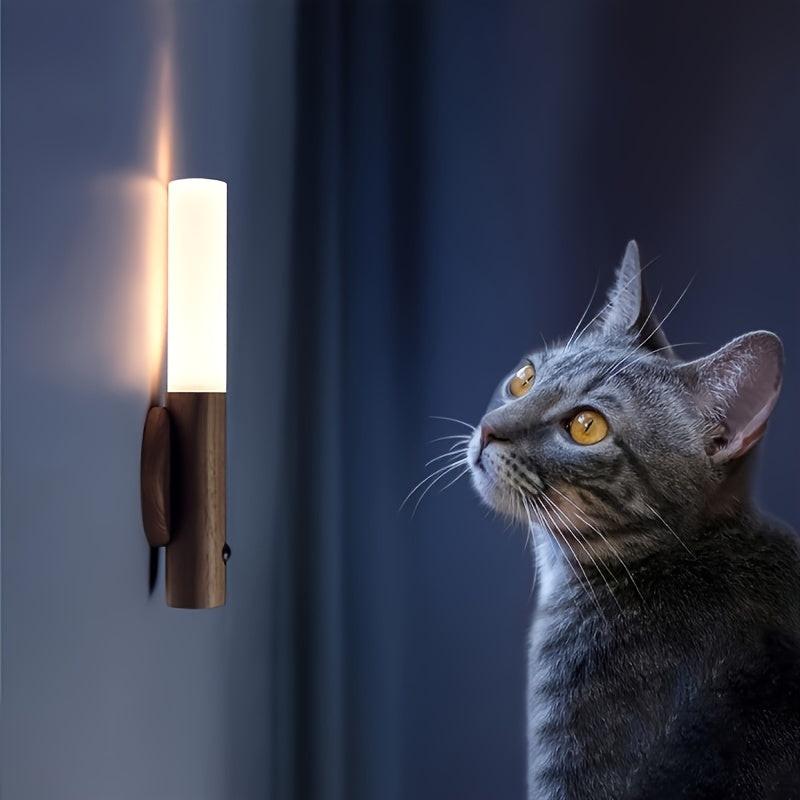 2 PCS Intelligent Rechargeable Magnetic Sensor USB LED Night Light - Human Body Sensor Wall and Cordless Wall Light for Motion Detection, Suitable for Home Bedroom, Kitchen and Bathroom Wall Sensor Light, Anti-collision and A - Buy online at  Vibe In Cart.