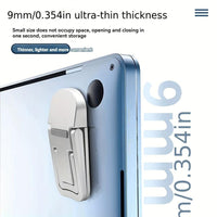 Adjustable Laptop Stand with Heat Sink Cooling System & Base - Portable Height Desk Elevator, Invisible Storage Compatible for Office, Bedside, Travel - Space-Saving Computer Stand for warming issues & Posture - Buy online at  Vibe In Cart.