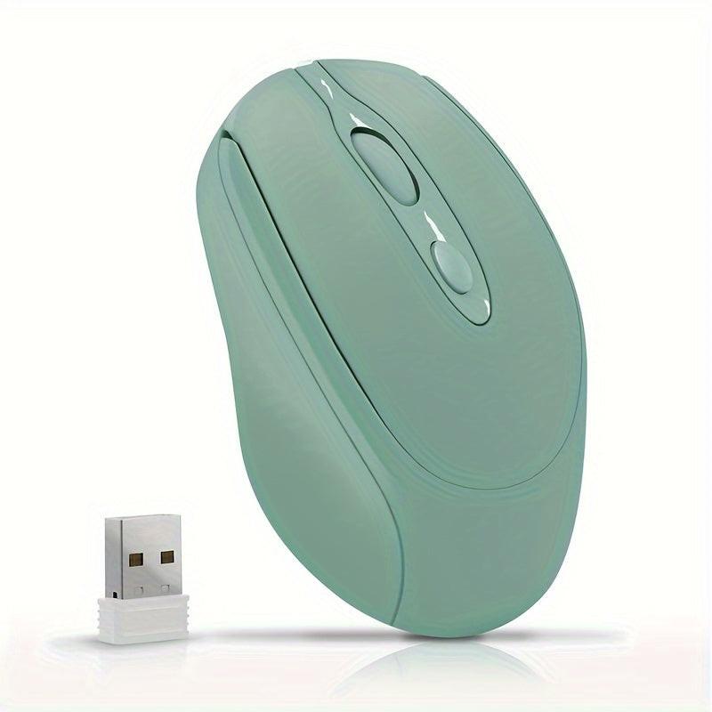 Wireless Mouse, Office Mouse, Rechargeable Mouse, Dual-Mode (2.4G+BT) Portable Silent Mouse, Suitable for Laptops/Desktops/Tablets. - Buy online at  Vibe In Cart.