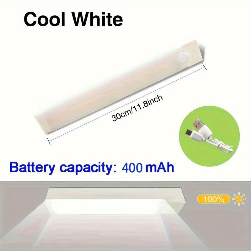 Motion Sensor LED Light Rechargeable Magnetic USB 1 Piece White Warm White