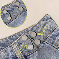 [Adjustable Buckle Belt] Light Blue Denim Adjustable No-Hole Waist Buckle Belt | Floral Decorative Removable Jean Fixer for Women, Casual Street Style, Perfect for Weekend or Daily Wear, Jean Belt Replacement - Buy online at  Vibe In Cart.