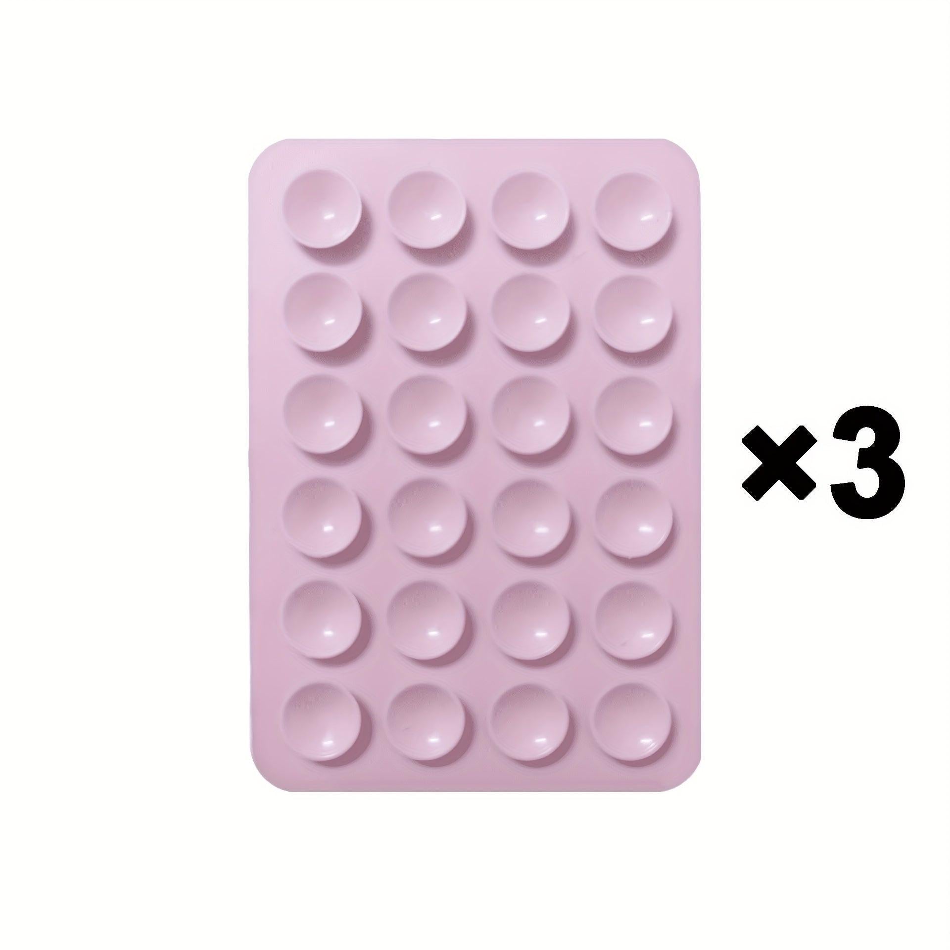 Mini Silicone Suction Phone Holder, Waterproof Hands-Free Mount