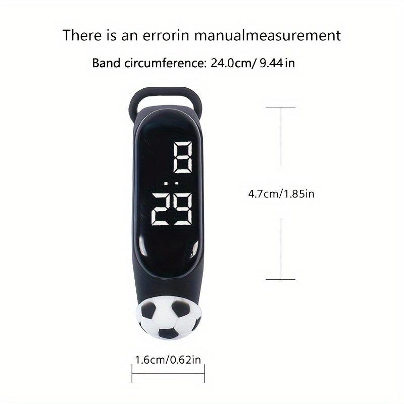 Back to School Season Electronic Watch Hot-Selling Sports Wristband for Children And Students, LED Display for Boys And Girls, Featuring a Football Pattern (ZQM3) - Buy online at  Vibe In Cart.