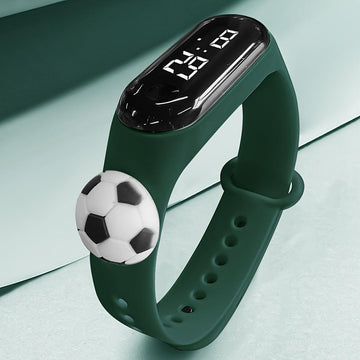 Back to School Season Electronic Watch Hot-Selling Sports Wristband for Children And Students, LED Display for Boys And Girls, Featuring a Football Pattern (ZQM3) - Buy online at  Vibe In Cart.