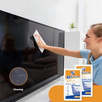 [40 Individually Packed] 40 Individually Packed Cleaning Wipes - 1 Box | Portable LCD Screen Cleaner for Phones, Computers, TVs, Tablets & Laptops | Quick Dust & Stain Removal, No Residue, Home & Office Use - Buy online at  Vibe In Cart.