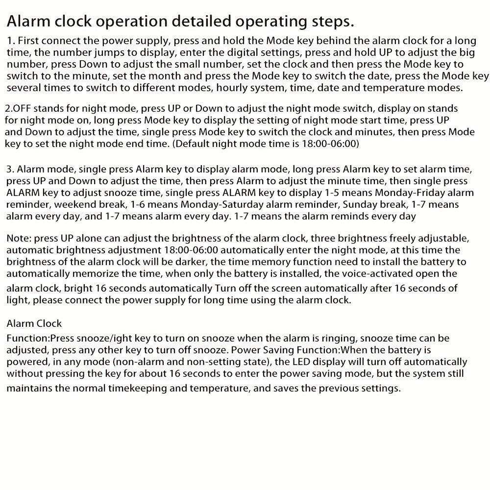 1pc Creative Mirror Digital Alarm Clock | LED Display, Temperature Time Date, USB Plug In, Silent, Portable, Ideal for Home Office Decoration, Perfect Gift for Christmas And Valentine'S Day - Buy online at  Vibe In Cart.