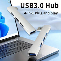 MAGIC BLOCK Compact USB Hub, Fast Charging USB-Powered Expansion Dock with Side Plug, Compatible with PC, Tablet, Smartphone, Flash Drives, Keyboards, Mice, Space-Saving Design for Home/Office, Compact Travel Accessories, 5 S - Buy online at  Vibe In Cart.